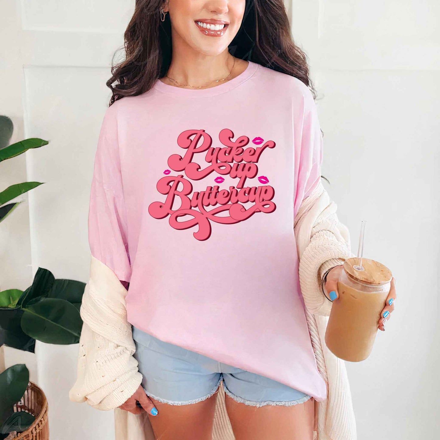 Tricou dama din bumbac 100% mesaje si citate vibrante BUTTERCUP