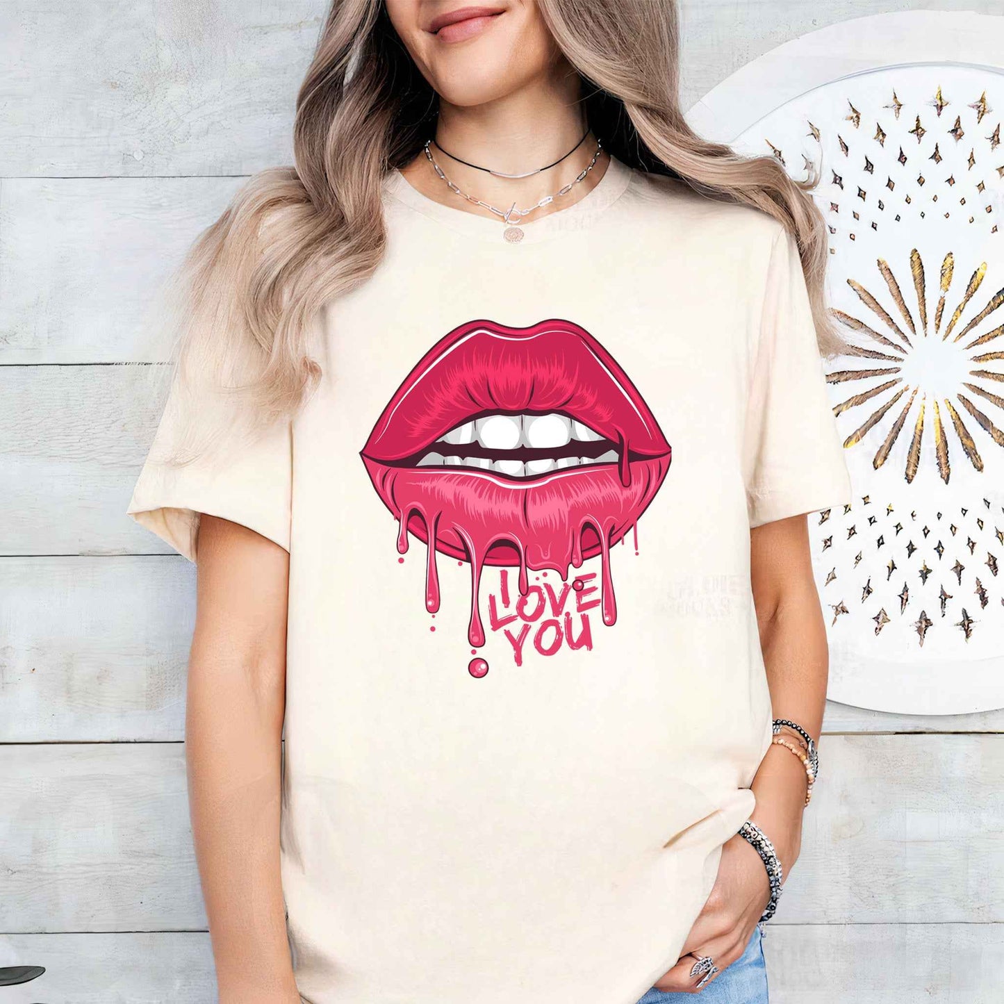 Tricou dama din bumbac 100% Vibrant GOOD LIFE