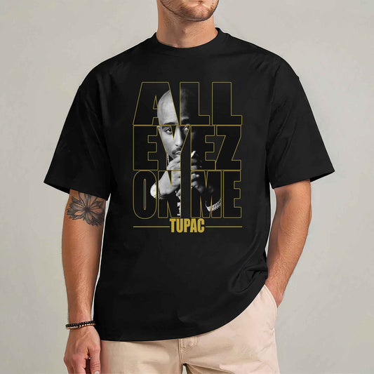 Tricou barbat din bumbac 100% Minimalist TUPAC