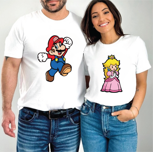 Tricouri de Cuplu Oversized din bumbac 100% My Princess