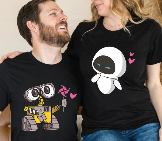 Tricouri de Cuplu Oversized din bumbac 100% AVOCALOVE