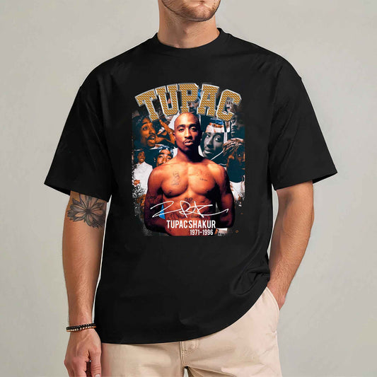 Tricou barbat din bumbac 100% Vibrant TUPAC