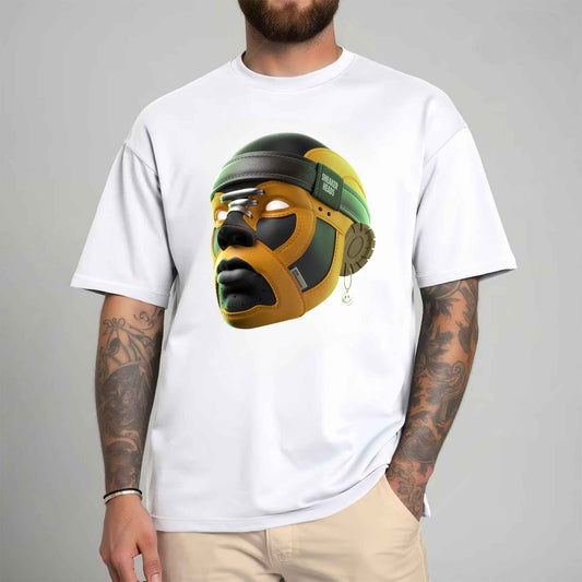 Tricou barbat din bumbac 100% Vibrant SNEAKER HEAD