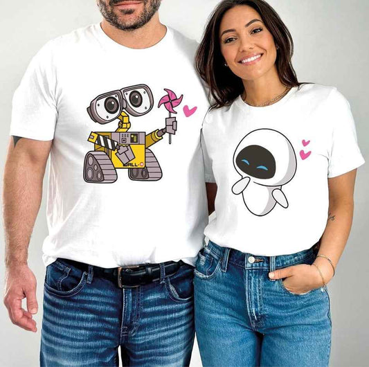 Tricouri de Cuplu Oversized din bumbac 100% AVOCALOVE